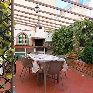 Casa De La Portuguesa, Bonita Terraza Con Barbacoa Güéjar Sierra